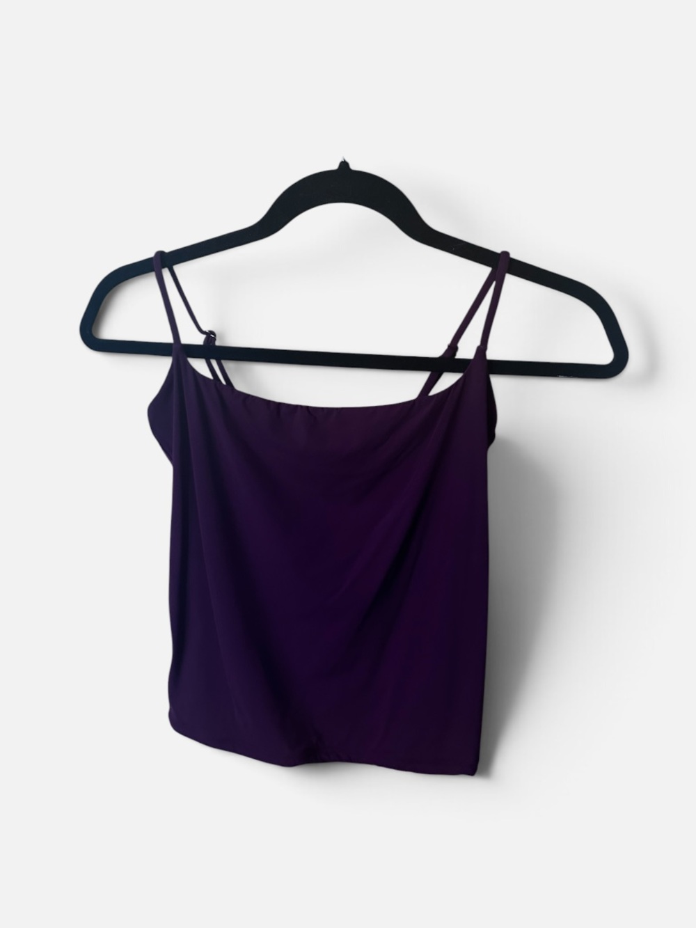 Lightweight Spaghetti Strap Cami in Deep Purple